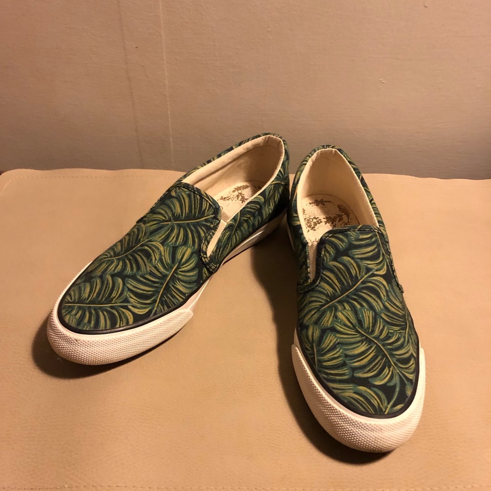 Keds x Rifle Paper Co Monstera Slip on sneaker
